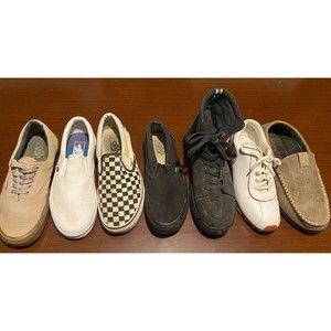 Men Boys Shoes Bulk Bundle Size 10 Vans Sneakers